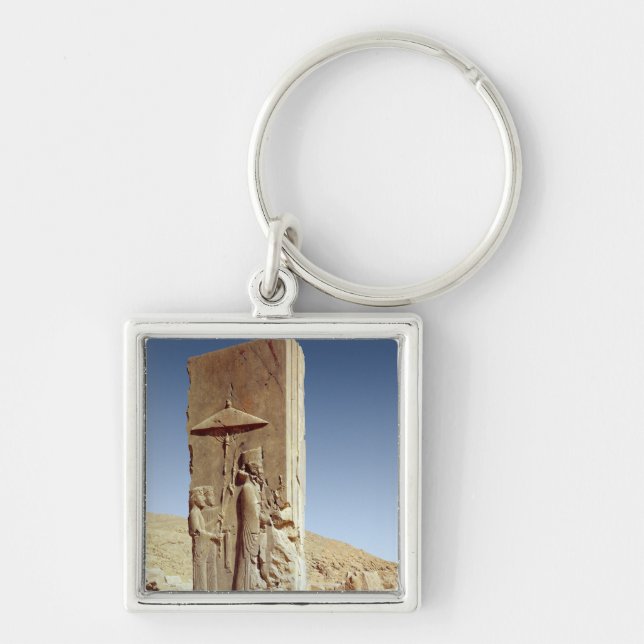 Relief in the Hall of a Hundred Columns Key Ring (Front)