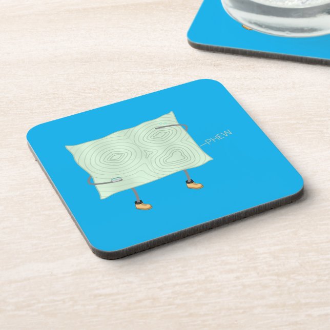 Relief Map -  Coaster (Left Side)