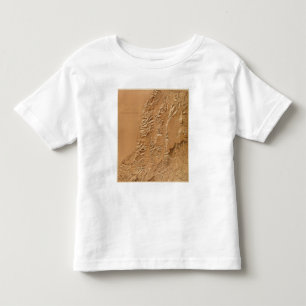 Relief map of Utah Toddler T-Shirt