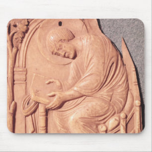 Relief of a monk studying, from Hotel de Mouse Pad