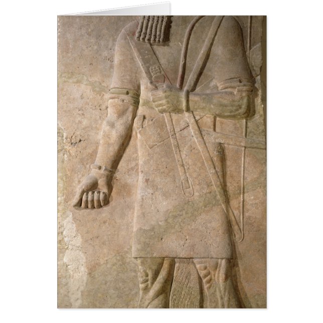 Relief of an Assyrian warrior (Front)