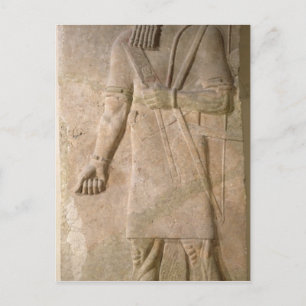 Relief of an Assyrian warrior Postcard