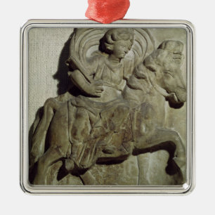 Relief of Epona, Gaulish goddess Metal Tree Decoration