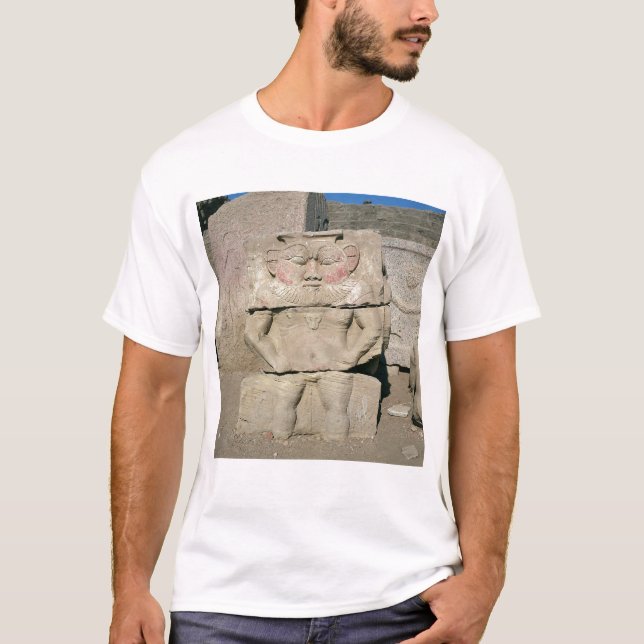 Relief of the Egyptian household god, Bes T-Shirt (Front)