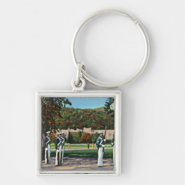 Relief of the Guard Scene Key Ring (Front)