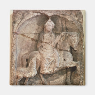 Relief representing Epona, Gaulish goddess Magnet