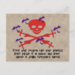 Religion Advice Postcard