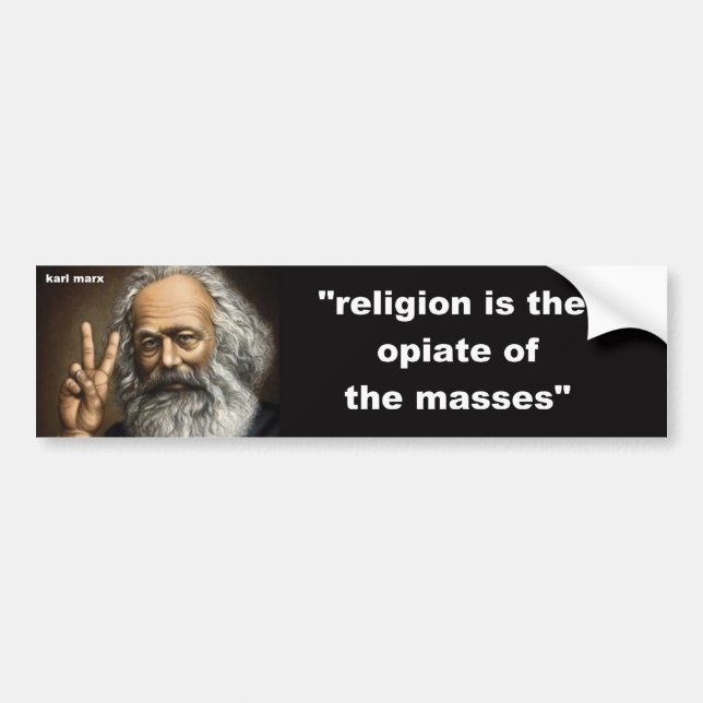 religion bumper sticker (Front)