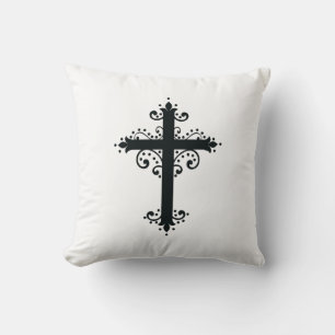 Religion Cross with an ornament Cushion