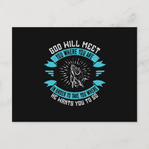 Religion - God Is Most Glorified In Us Postcard