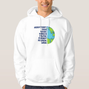 Religion Love Freedom People Planet Earth Hoodie
