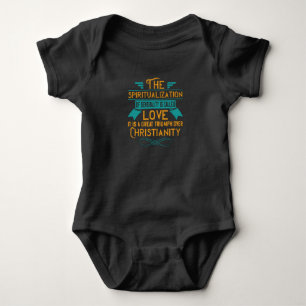 Religion Love Is A Great Triumph Over Christianity Baby Bodysuit