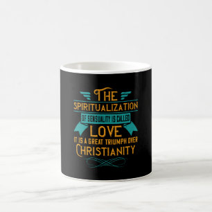 Religion Love Is A Great Triumph Over Christianity Coffee Mug