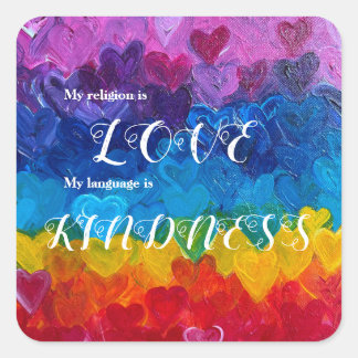 Religion Love kindness sticker