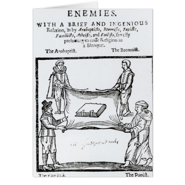Religions Enemies, 1641 (Front)