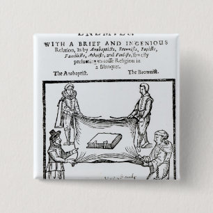 Religions Enemies, 1641 15 Cm Square Badge