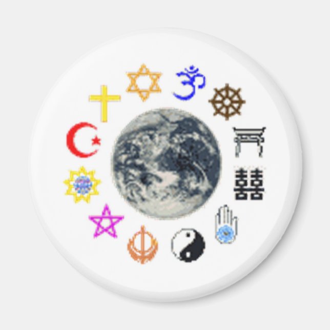 RELIGIONS of the WORLD Magnet (Front)
