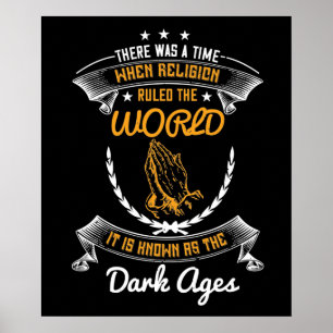 Religions Ruled The World In The Dark Ages Poster