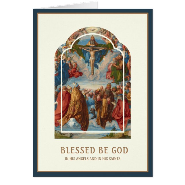 Religious All Saints Day Holy Trinity (Front)