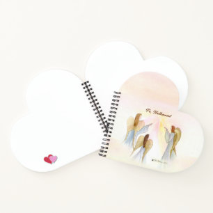 Religious Angels Personalised Notebook