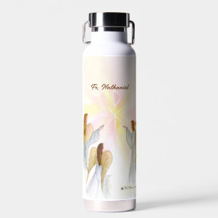 Religious Angels Personalised Water Bottle