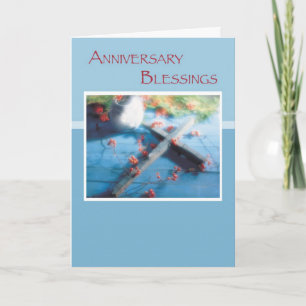 Religious Anniversary Blessings Card