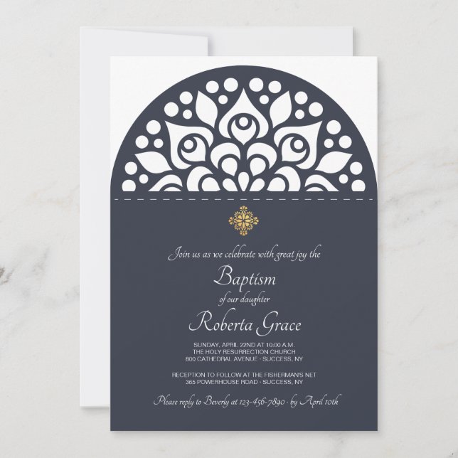 Religious Arch Invitation (Front)