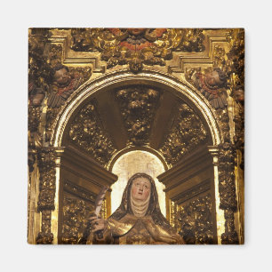Religious art representing Santa Teresa 2 Magnet