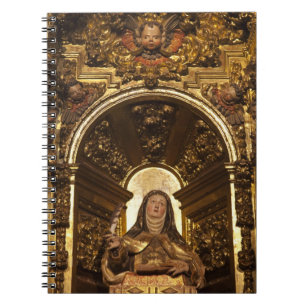 Religious art representing Santa Teresa 2 Notebook