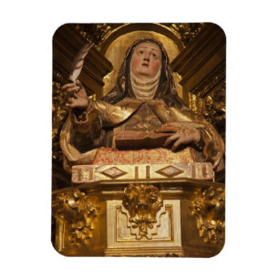 Religious art representing Santa Teresa Magnet