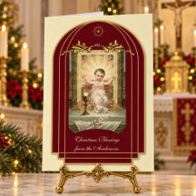 Religious Baby Jesus Scripture Christmas Vintage