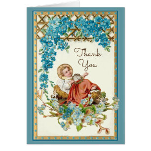 Religious Baby Jesus Vintage Scripture