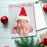 Religious Baby Photo Christmas Bible Verse Cute