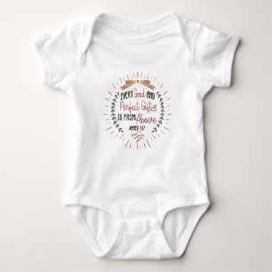 Religious Baby Shower Gifts Bible Quote Bodysuit