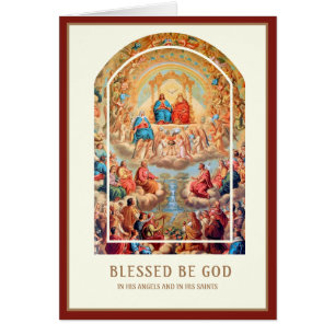 Religious Birthday All Saints in Heaven 