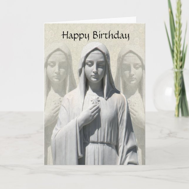 Religious Birthday Card for a Nun (Front)