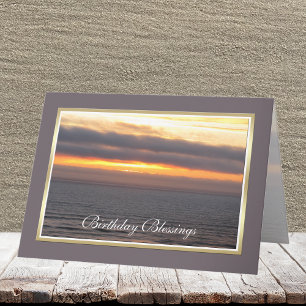 Religious Birthday Card -- Religious Blessing