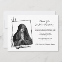 Religious Catholic Blessed Virgin Mary Condolence