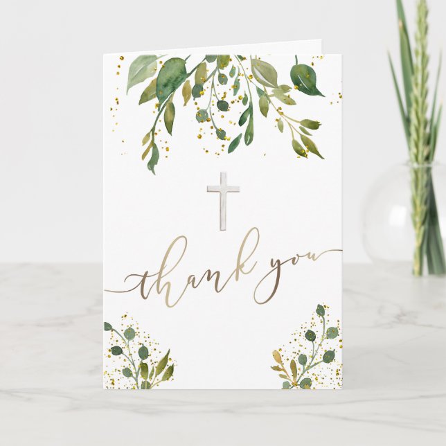 religious celebration | Thank you Card (Front)