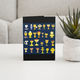 Religious Chalices Card