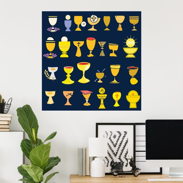 Religious Chalices Poster (Creator Uploaded)