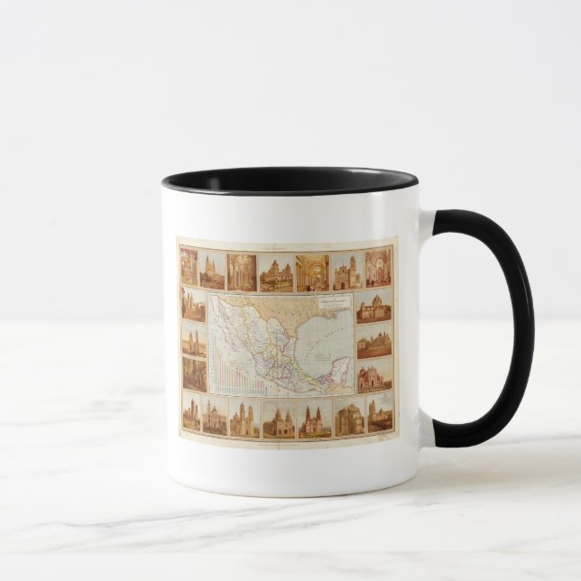 Religious Chart of Mexico Mug (Right)