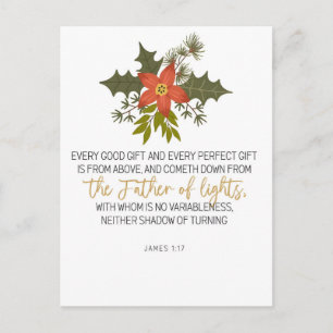 Religious Christian Christmas-Faithful Holiday Ble Postcard
