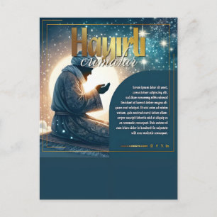 Religious Christian Christmas-Faithful Holiday Ble Postcard