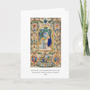 Religious Christian Nativity Vintage Christmas Card