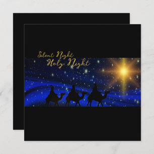 Religious Christmas Card Greeting Blessing Elegant