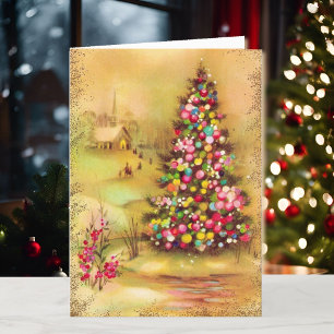 Religious Christmas Card, Your Signature w Poem  Holiday Card