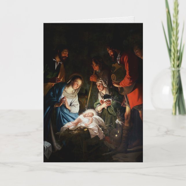 Religious Christmas Cards | Adoration of Kings 8 (Front)