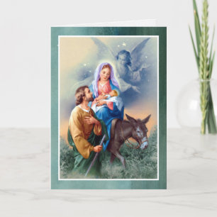 Religious Christmas Cards   Holy Family 2