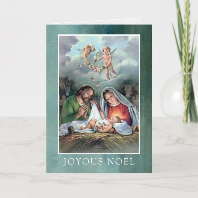 Religious Christmas Cards | Joyous Noel (Front)